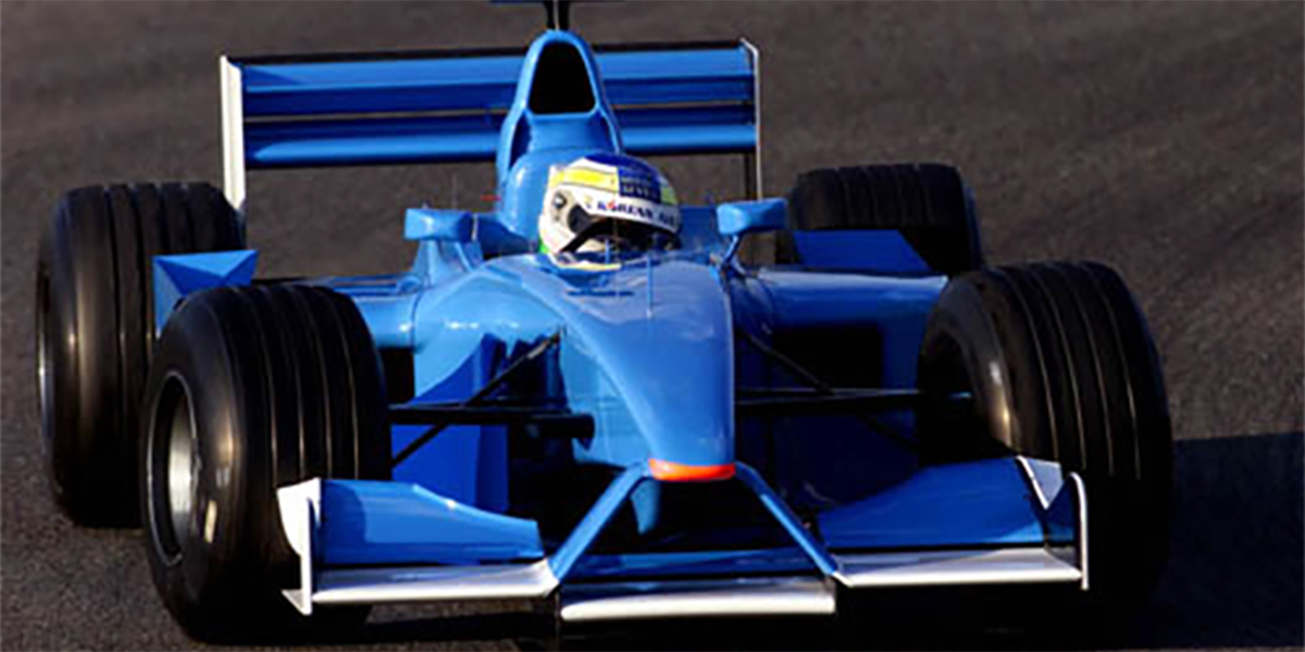 Benetton-Renault-B201-Winter-Test-2001