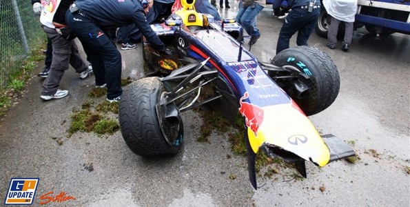 Le-week-end-commence-mal-pour-le-Red-Bull-Racing-Renault