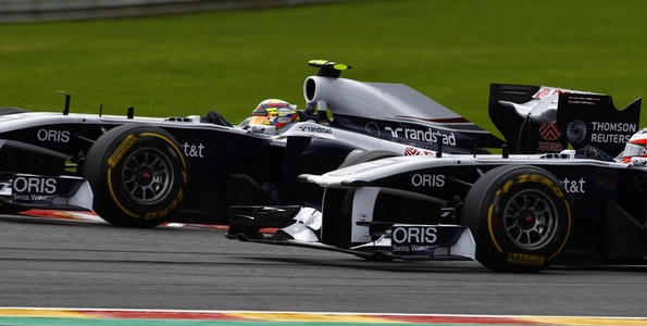 Williams-Renault-Pastor-Maldonado-soutient-Rubens-Barrichello