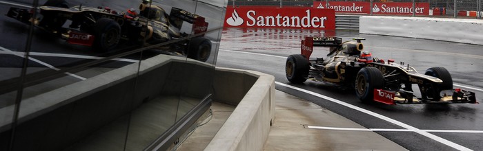 La-Lotus-Renault-E20-fonctionne-bien-sous-la-pluie