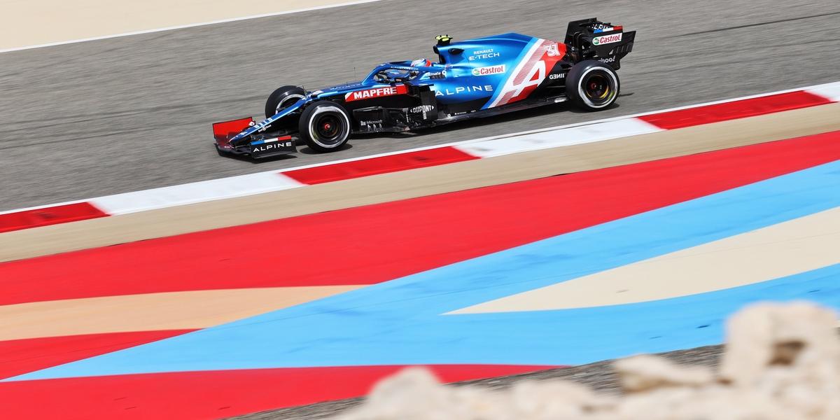 Alpine et Esteban Ocon débutent forts sur le sable de Bahreïn